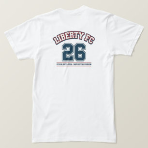 T-shirt Liberty FC Navy Star Tee  Premium USA Football 