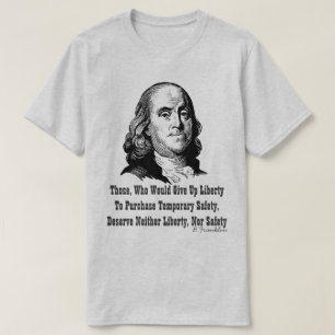 T-shirt Liberty For Security