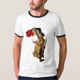 T-shirt Liberty Leading the People Eugène Delacroix