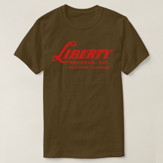 T-shirt Liberty Records (Design devant)