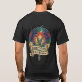 T-shirt Liberty's Flame Burns Eternal  (Dos)