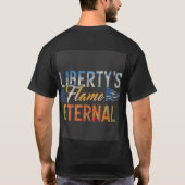 T-shirt Libertys flamme éternelle (Dos)