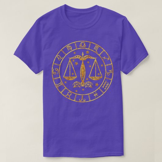 T-shirt Libra 23 sept oct (Design devant)