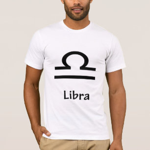 T-shirt Libra, Horoscope, symbole, astrologie