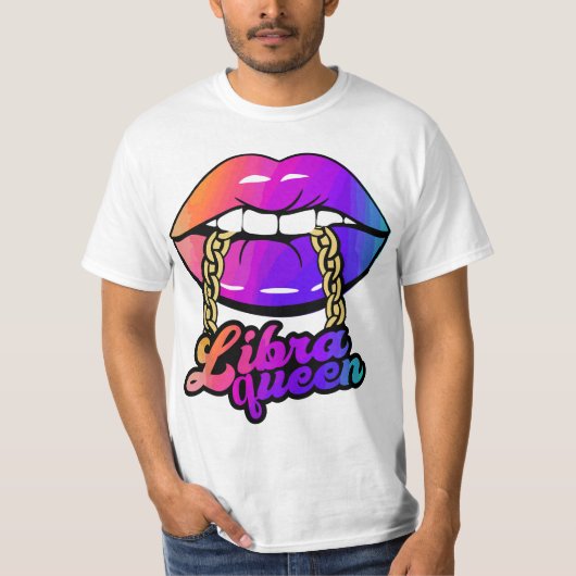 T-shirt Libra Queen (Devant)