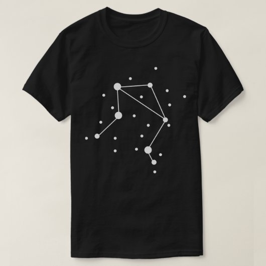 T-shirt libra zodiac (Design devant)