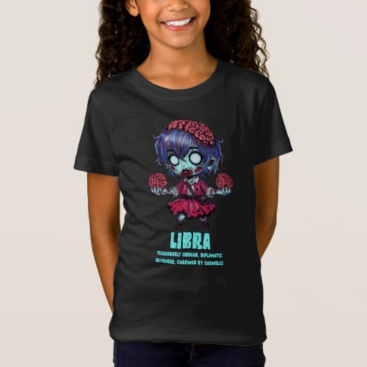 T-Shirt Libra Zombie (Devant)