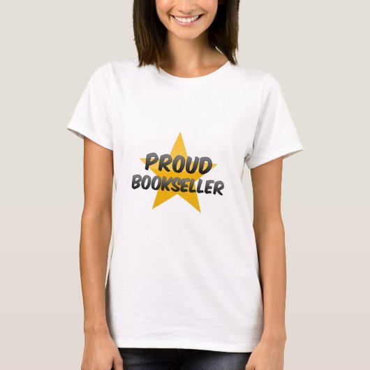 T-shirt Libraire fière (Devant)