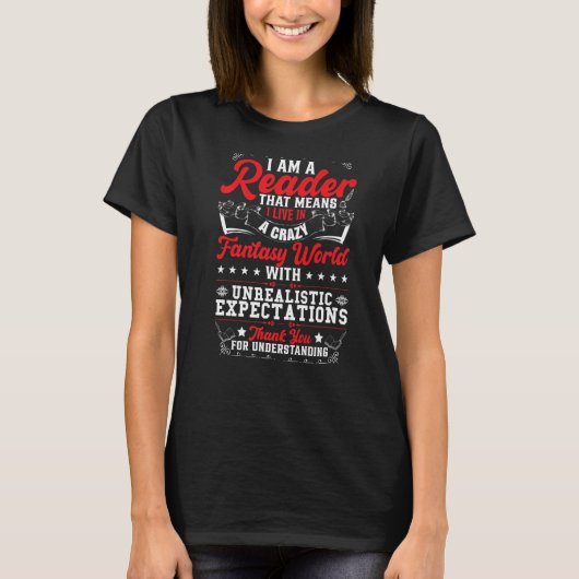 T-shirt Librairie du livre de lecture (Devant)