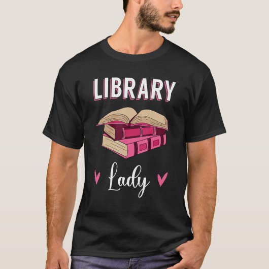 T-shirt Librarian Book Reader Bibliothecary Bookworm Libra (Devant)