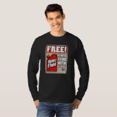 T-shirt Libre Blinker Fluid Funny Mécanique Carguy Blinker (Devant entier)