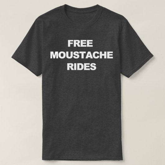 T-shirt Libre Circès Moustache (Design devant)