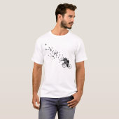 T-shirt Libre comme un oiseau (Devant entier)