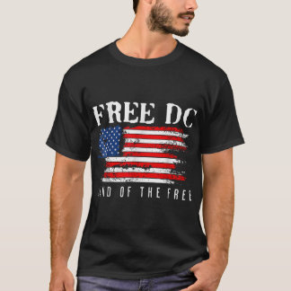 T-shirt Libre Dc Washington Dc Terrain De La Libre