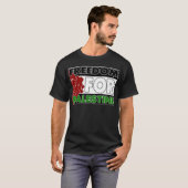 T-shirt libre de la Palestine (Devant entier)