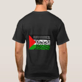 T-shirt libre de personnaliser de la Palestine (Dos)