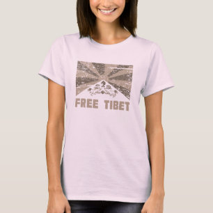 T-shirt libre du Thibet