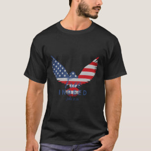 T-shirt Libre En Effet 4 juillet Amérique États-Unis