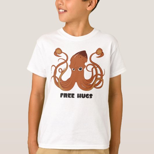 T-shirt Libre Hugs Sweatshirt de Squid Kid (Devant)
