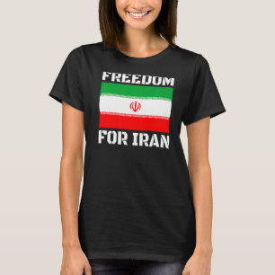 T-SHIRT LIBRE IRAN DRAPEAU AIMER LIBERTÉ PERSE POUR IRAN