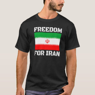 T-SHIRT LIBRE IRAN DRAPEAU AIMER LIBERTÉ PERSE POUR IRAN