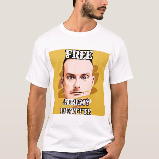 T-shirt Libre Jeremy Dewitte (Devant)