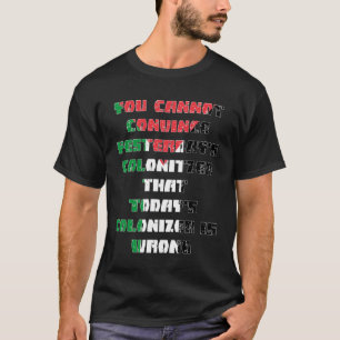 T-shirt Libre la Palestine Carte de Palestine Génocide à G