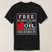 T-shirt Libre Liquide Liquide Fluide Avec Changement D'Hui (Design devant)