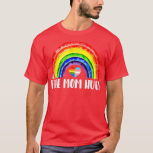 T-shirt Libre Maman Hugues Arc-en-ciel Lesbian transgenre