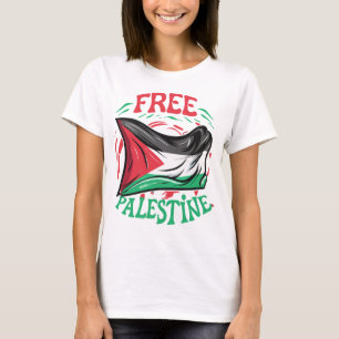 T-shirt Libre Palestine Paix Palestine Gaza Jérusalem