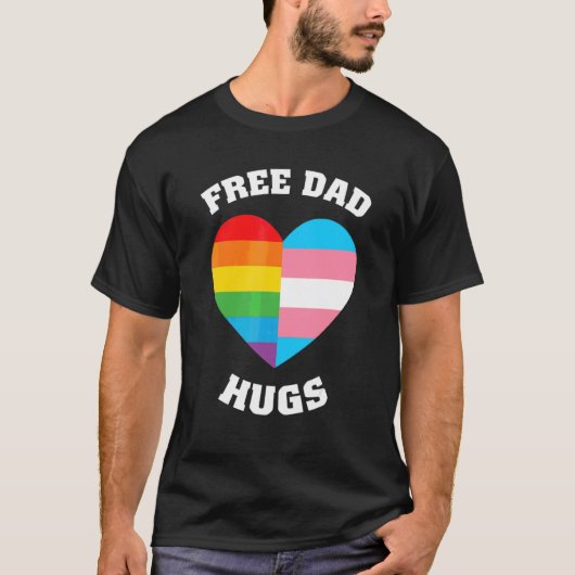 T-shirt Libre Papa Encarde Fierté Lgbt (Devant)