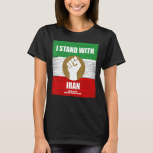 T-shirt LIBRE SOLIDARITÉ IRAN MERCH Iran Téhéran
