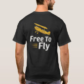 T-shirt Libre_vers_Fly_Wings_de_l'indépendance (Dos)