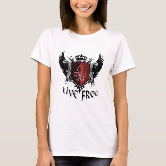 T-shirt libre vivant (Devant)