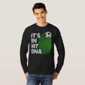 T-shirt Libye Dans Mon Drapeau Dna Libyan Équipe Libye (Devant entier)