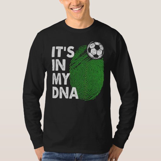 T-shirt Libye Dans Mon Drapeau Dna Libyan Équipe Libye (Devant)