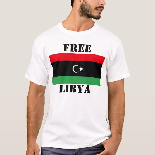 T-SHIRT LIBYE LIBRE (Devant)