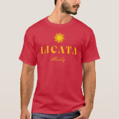 T-shirt Licata Sicile Soleil (Devant)