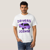 T-shirt Licence des pilotes (Devant entier)