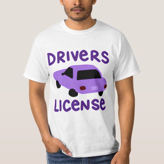 T-shirt Licence des pilotes (Devant)