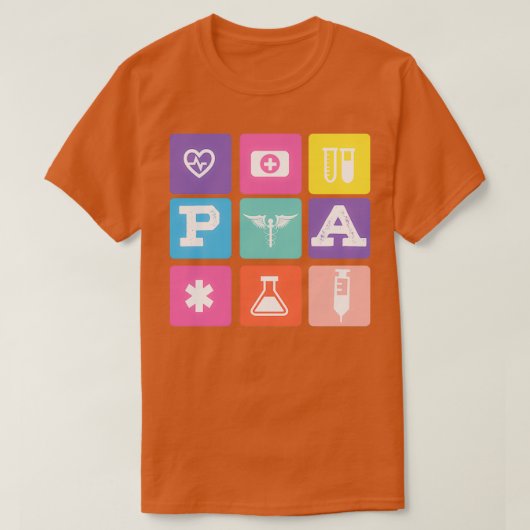 T-shirt Licence PA T P P Médecin adjoint (Design devant)