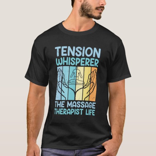 T-shirt Licensed Massage Therapist Massage Therapy Massagi (Devant)