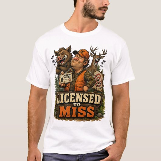 T-shirt Licensed To Miss (Devant)