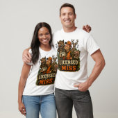 T-shirt Licensed To Miss (Unisexe)