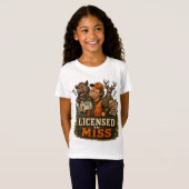 T-Shirt Licensed To Miss (Devant entier)