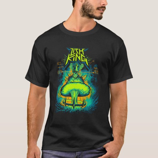 T-shirt Lich King Naît De La Bombe (Devant)