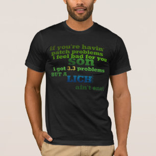 T-shirt Lich n'est pas un