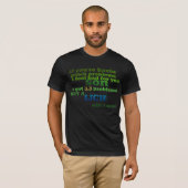 T-shirt Lich n'est pas un (Devant entier)