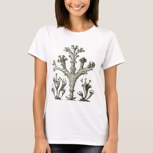 T-shirt Lichen de tasse (Devant)