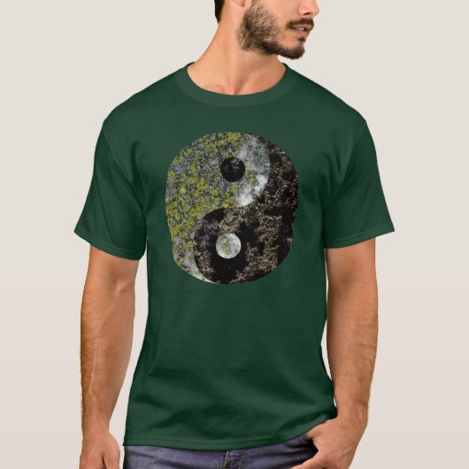 T-shirt lichen de yang de yin (Devant)
